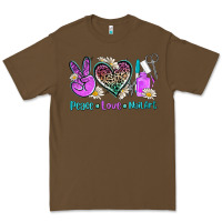 Cacao peace love nail art Premium Tee - AdoDesignShop