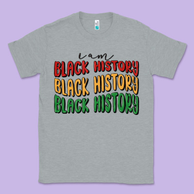 I Am Black History Classic Tee Designed By Maliassmallbusiness