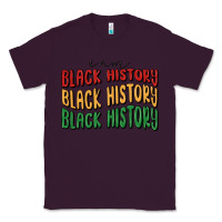 Plum i am black history Classic Tee - MaliasSmallBusiness