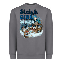 Storm sleigh girl sleigh skeleton Heavyweight Sweatshirt - NancyCooperArtShop