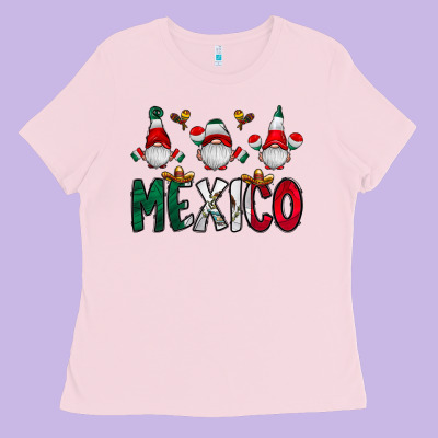 Mexico Gnome Ladies Tee Designed By Cowhidedigitalart