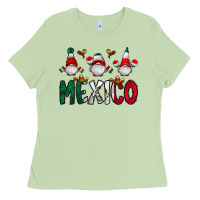 Matcha mexico gnome Ladies Tee - CowhideDigitalArt