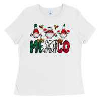 White mexico gnome Ladies Tee - CowhideDigitalArt