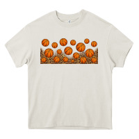 Cream leopard basketball 16oz libbey glass Heavy Core Tee - HRA Design Shop