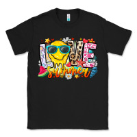 Black Love Summer Classic Tee - CowhideDigitalArt