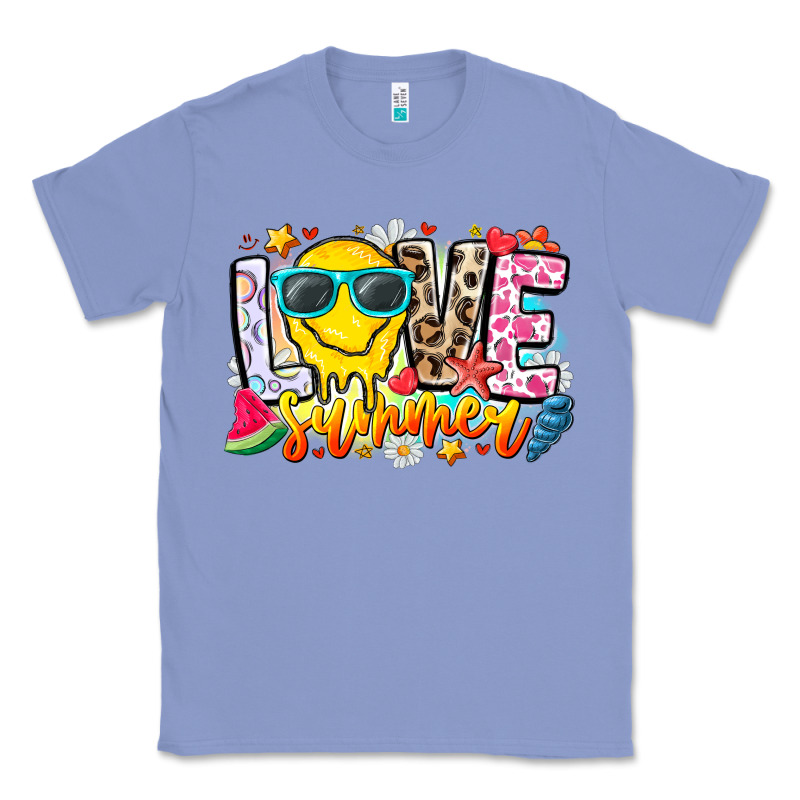 Love Summer Classic Tee by CowhideDigitalArt | Teevron