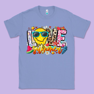 Love Summer Classic Tee Designed By Cowhidedigitalart