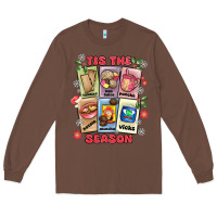 Chestnut this the season tamales pan dulce Long Sleeve Tee - MaliasSmallBusiness