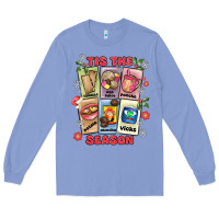Colony Blue this the season tamales pan dulce Long Sleeve Tee - MaliasSmallBusiness