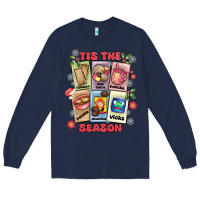 Navy this the season tamales pan dulce Long Sleeve Tee - MaliasSmallBusiness