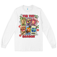White this the season tamales pan dulce Long Sleeve Tee - MaliasSmallBusiness