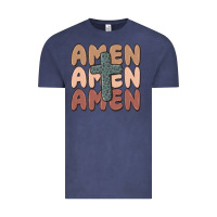 Vintage Denim amen Vintage Tee - MaliasSmallBusiness