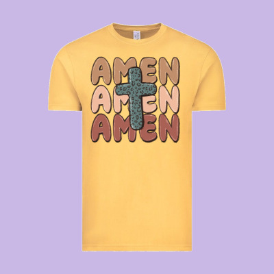 Amen Vintage Tee Designed By Maliassmallbusiness