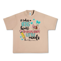 Burro it takes a big hearts to helps shape little minds Urban Heavy Tee - MaliasSmallBusiness