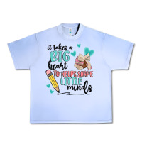 Grape Ice it takes a big hearts to helps shape little minds Urban Heavy Tee - MaliasSmallBusiness