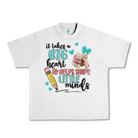 Lunar Rock it takes a big hearts to helps shape little minds Urban Heavy Tee - MaliasSmallBusiness