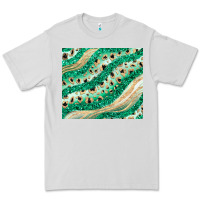 Dove Grey green glitter Premium Tee - JahusDesignShop