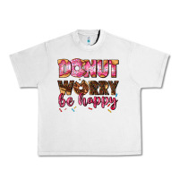 Lunar Rock donut worry be happy Urban Heavy Tee - AdoDesignShop