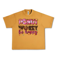 Peanut Butter donut worry be happy Urban Heavy Tee - AdoDesignShop