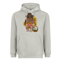 Western Rabbit With Sunflowers Easter Day Heavyweight Hoodie | Teevron