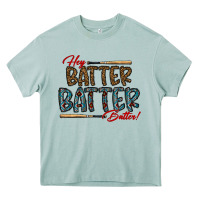 Hey Batter Batter Batter Heavy Core Tee | Teevron
