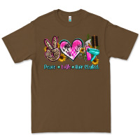 Cacao peace love hair stylist Premium Tee - AdoDesignShop