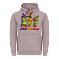 Vintage Zinc Happy Hallothanksmas Vintage Hoodie - NancyCooperArtShop