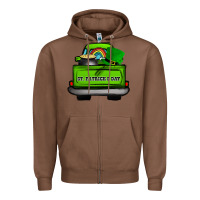 Chestnut St Patrick's Day Truck Zipper Hoodie - Bettercallsaul