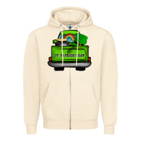 Sandshell St Patrick's Day Truck Zipper Hoodie - Bettercallsaul