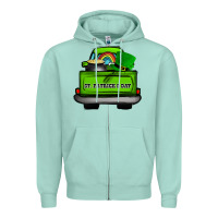 Seafoam St Patrick's Day Truck Zipper Hoodie - Bettercallsaul