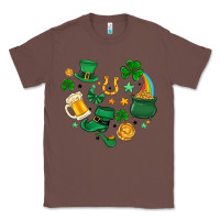 Chestnut st. patrick heart doodle Classic Tee - MaliasSmallBusiness