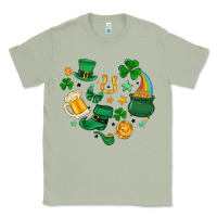 Matcha st. patrick heart doodle Classic Tee - MaliasSmallBusiness