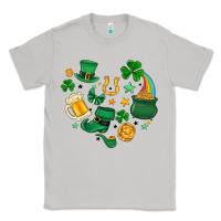 Moon Dust st. patrick heart doodle Classic Tee - MaliasSmallBusiness