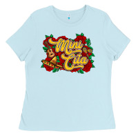 Baby Blue Mini cita Ladies Tee - RanaPortraitStore