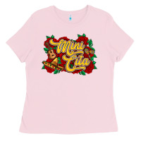 Bubblegum Pink Mini cita Ladies Tee - RanaPortraitStore