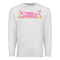 Oatmeal Heather mom boss daisies Premium Sweatshirt - TumblerDesignByShophia