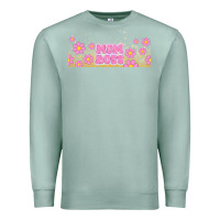 Seafoam mom boss daisies Premium Sweatshirt - TumblerDesignByShophia