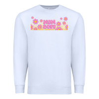 White mom boss daisies Premium Sweatshirt - TumblerDesignByShophia