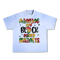 Grape Ice minding my black owned business Urban Heavy Tee - MaliasSmallBusiness