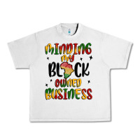 Lunar Rock minding my black owned business Urban Heavy Tee - MaliasSmallBusiness