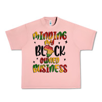 Salmon minding my black owned business Urban Heavy Tee - MaliasSmallBusiness