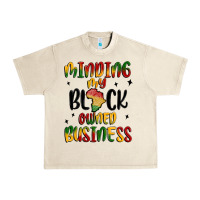 Sandshell minding my black owned business Urban Heavy Tee - MaliasSmallBusiness