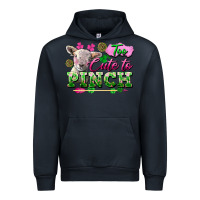 Navy too cute to pinch Urban Hoodie - FaDigitalArtStudio
