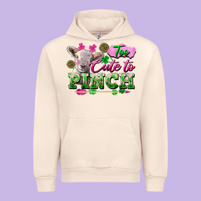 Too Cute To Pinch Urban Hoodie Designed By Fadigitalartstudio