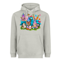 Moon Dust Easter gnomies with truck Easter Day Heavyweight Hoodie - HowdyJamesFarm