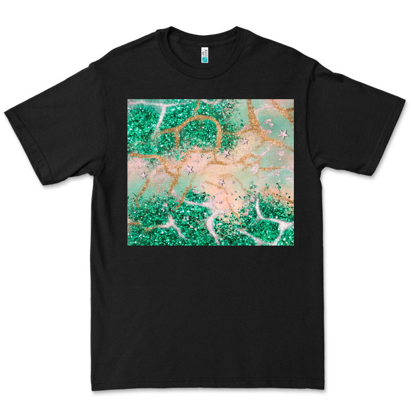 Green Glitter Premium Tee by JahusDesignShop | Teevron