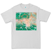 Dove Grey green glitter Premium Tee - JahusDesignShop