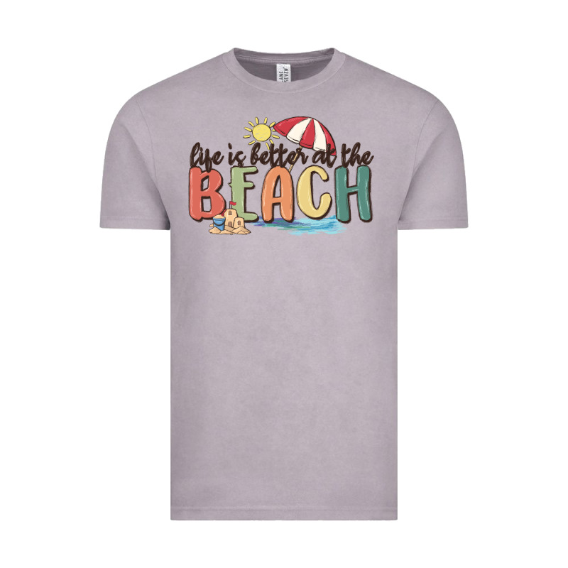 Life Is Better At The Beach Vintage Tee by MaliasSmallBusiness | Teevron