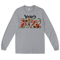 Heather Grey senior 2022 western Long Sleeve Tee - JahusDesignShop