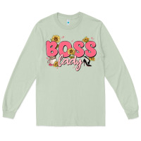 Matcha boss lady Long Sleeve Tee - MaliasSmallBusiness